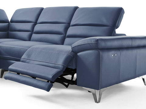 Image of Whiteline Johnson Sectional SL1349L-NVY