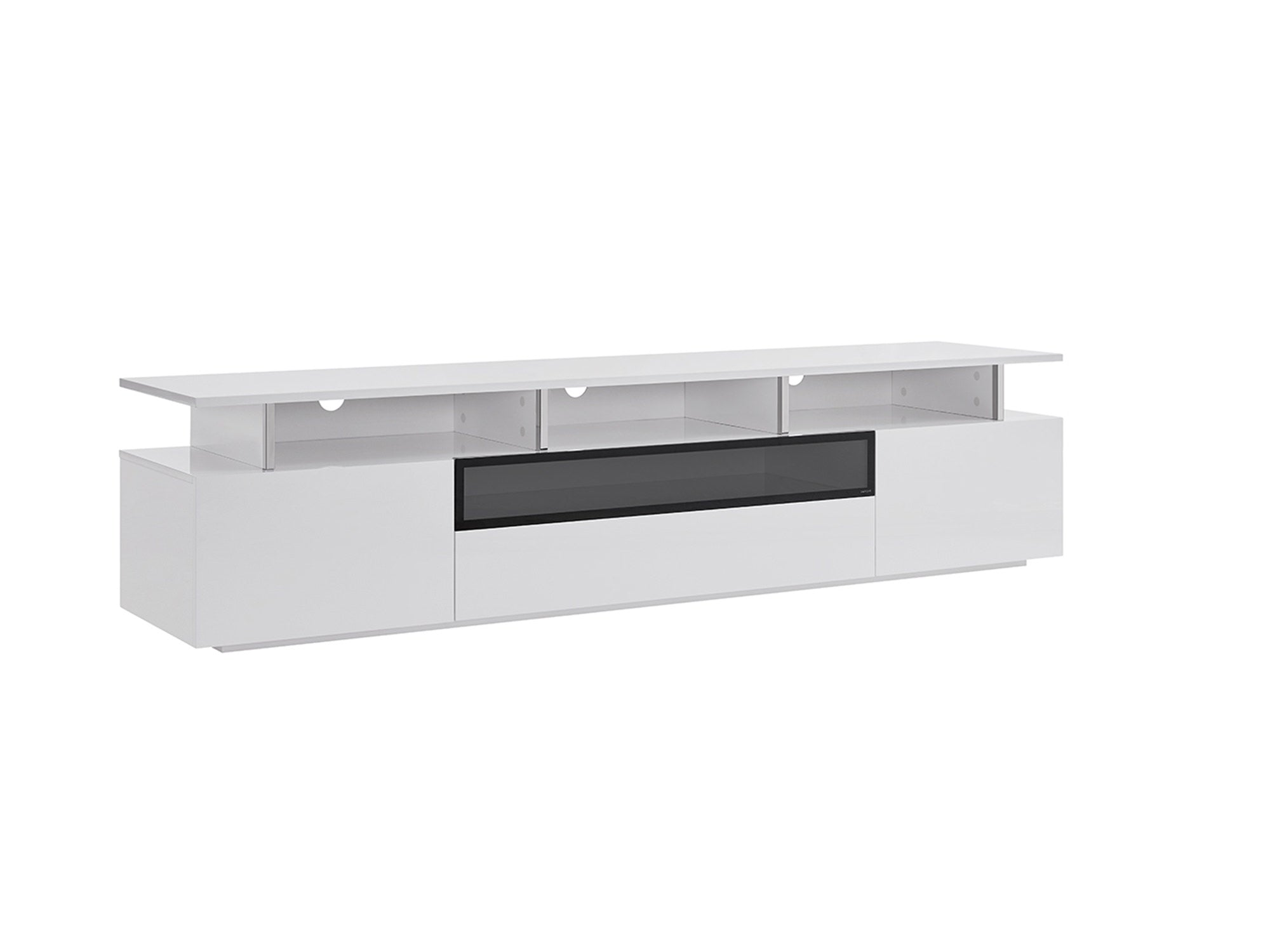 Whiteline Taylor TV Unit EC1398-WHT - Vip Game Room