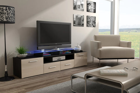 Image of Maxima House EVORA modern TV Stand for TV's up to 65"