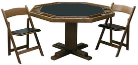 Kestell Pedestal Base Poker Table - #86 - Vip Game Room