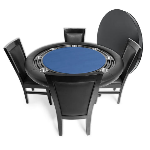 Image of BBO Nighthawk 55" Round Poker Table w/ Chip Tray