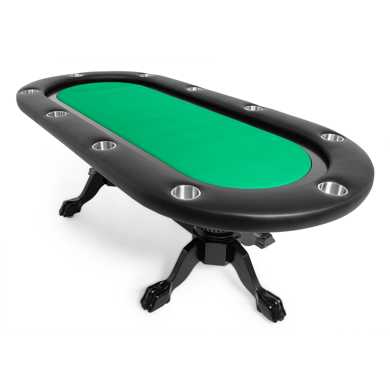 BBO Elite 94" Sunken Playing Surface Poker Table - Vip Game Room