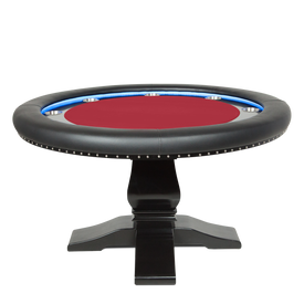 BBO Ginza LED Round Poker Table