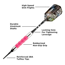 Viper Sure Grip Darts Darts Soft Tip Pink - Vip Game Room