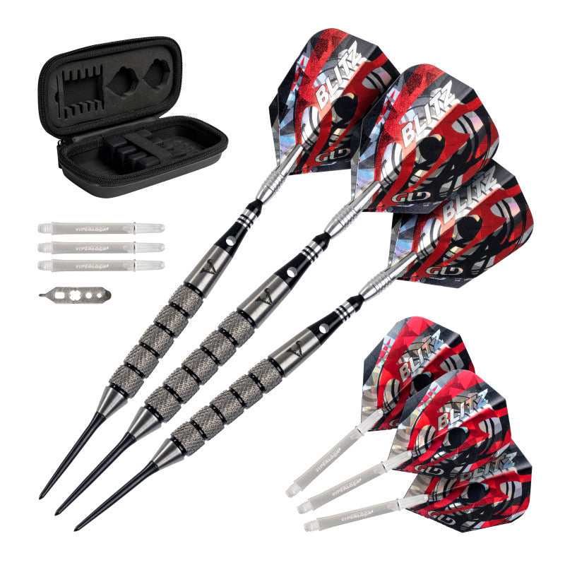 Viper Blitz Darts 95% Tungsten Steel Tip Darts 28 Grams - Vip Game Room