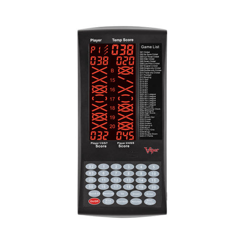 Image of Viper ProScore Electronic Dart Scorer Black