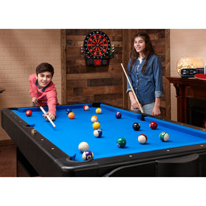 Fat Cat Original 3-in-1 7' Pockey Multi-Game Table Blue