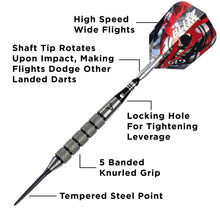 Viper Blitz Darts 95% Tungsten Steel Tip Darts 28 Grams - Vip Game Room