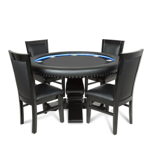 BBO Ginza LED Round Poker Table