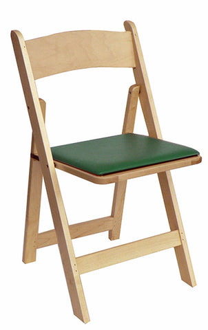 Image of Kestell Wooden Folding Chairs -Seat Pad 1/4" #210