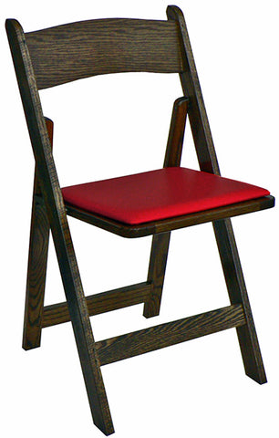 Image of Kestell Wooden Folding Chairs -Seat Pad 1/4" #210