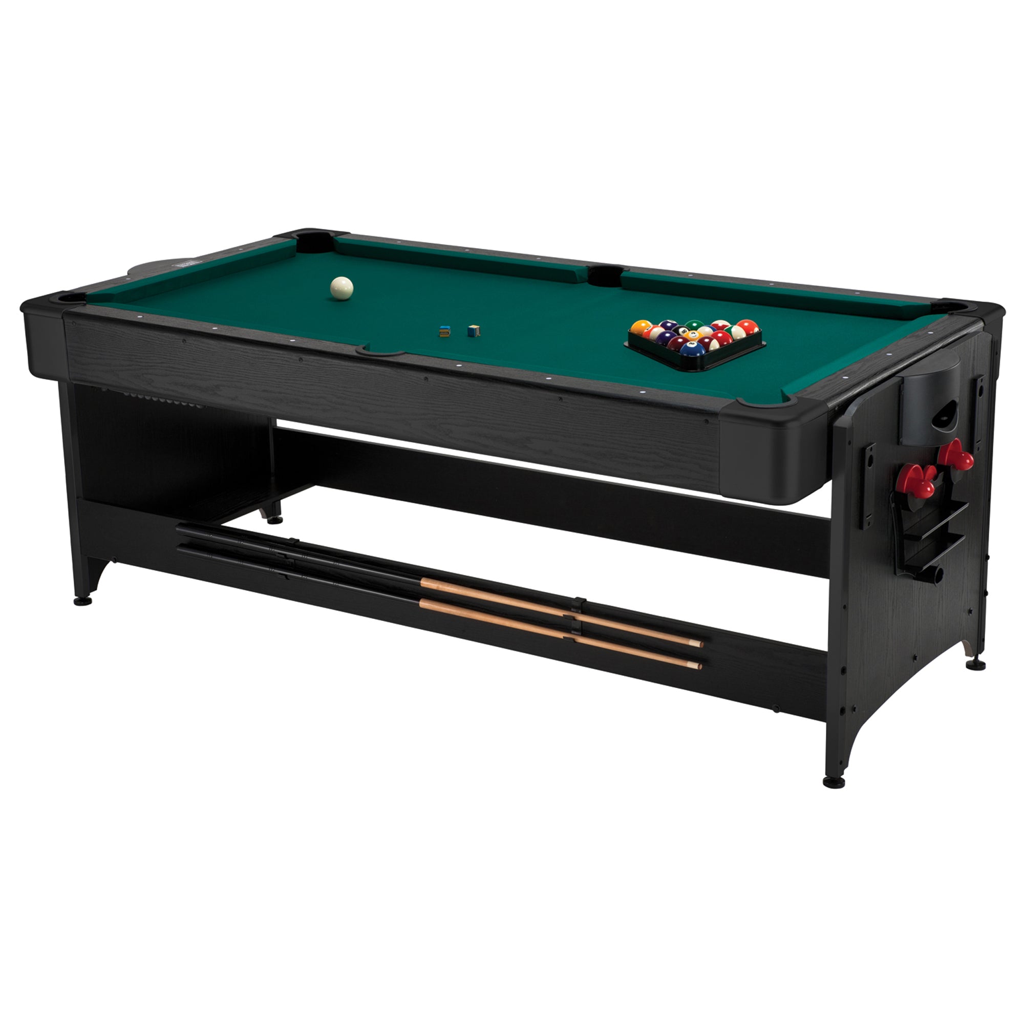 Fat Cat Original 2-in-1 7' Pockey Multi-Game Table - Vip Game Room
